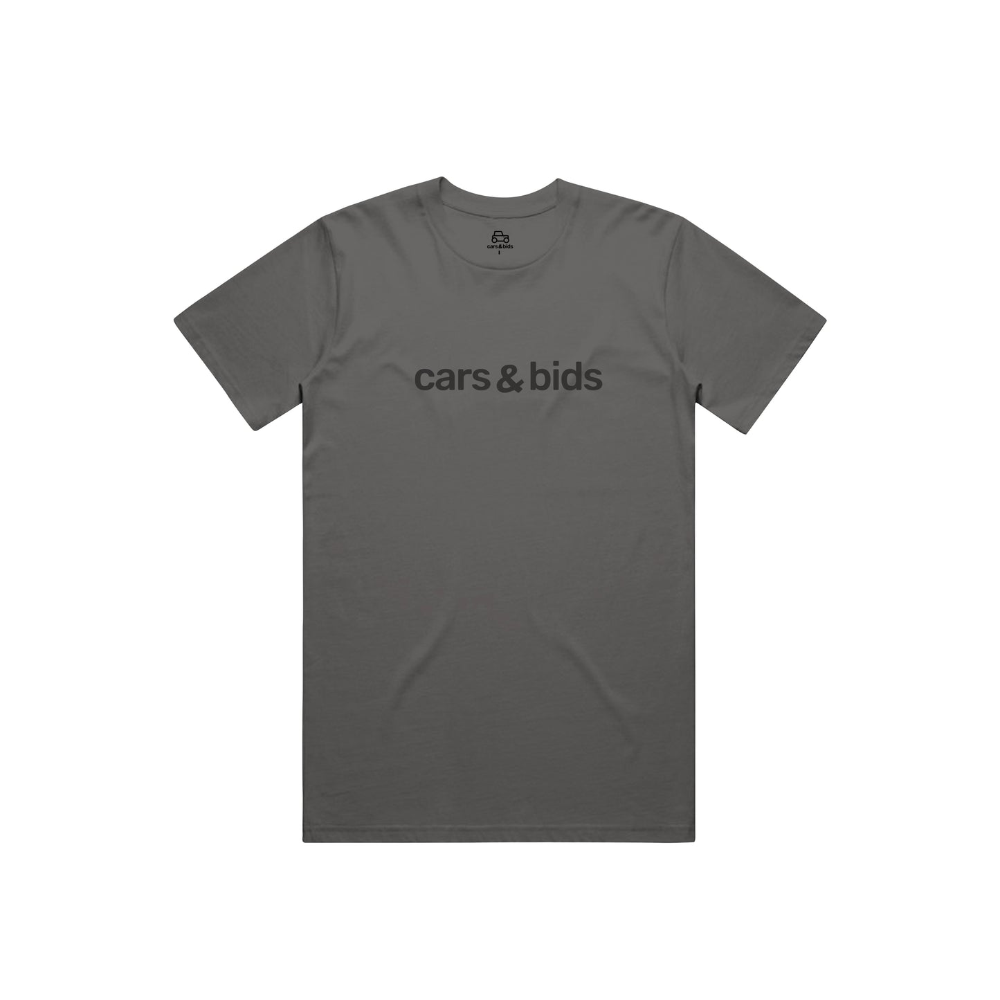 Cars & Bids Text Tee
