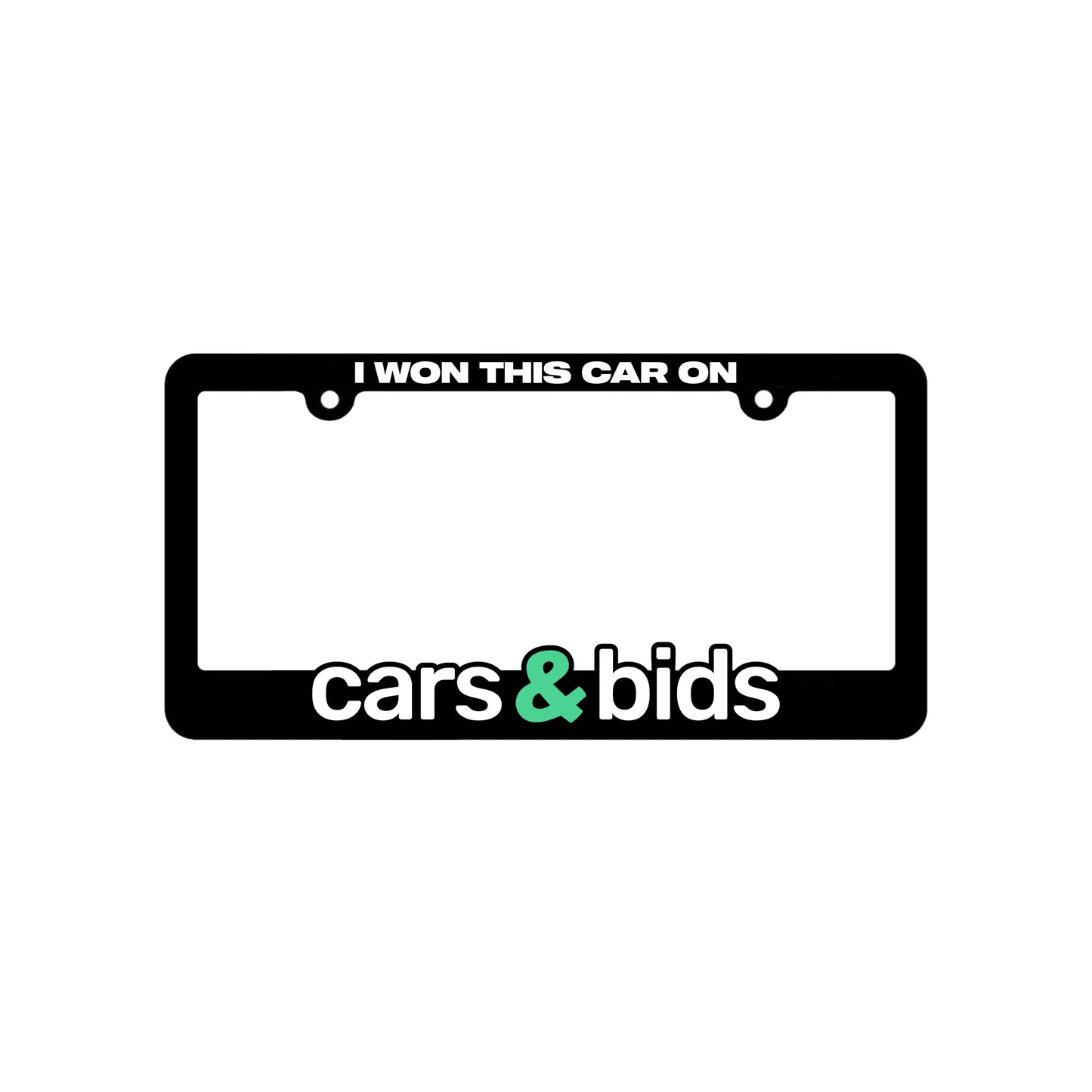 I Won License Plate Frame (COMING SOON)