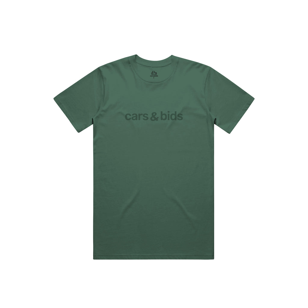 Cars & Bids Text Tee